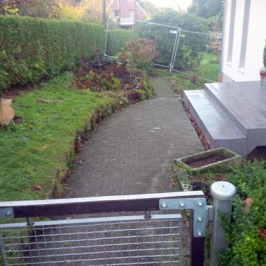 Vor der Baumaßnahme